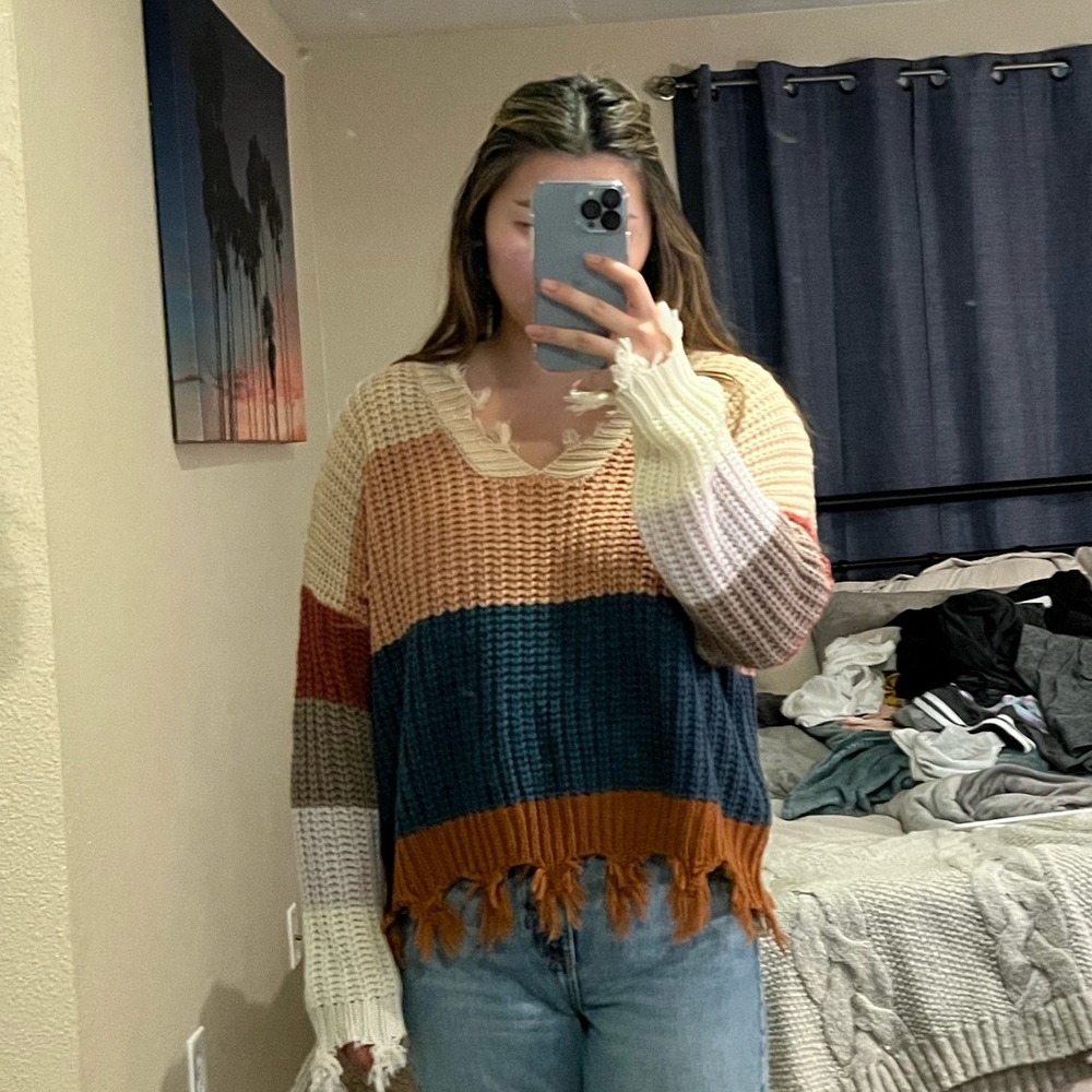 Colorful sweater